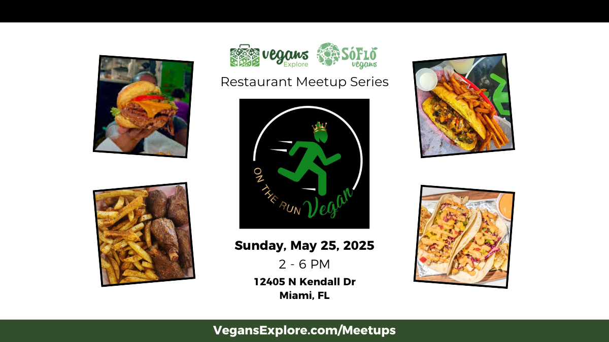 On the Run Vegan Restaurant Meetup