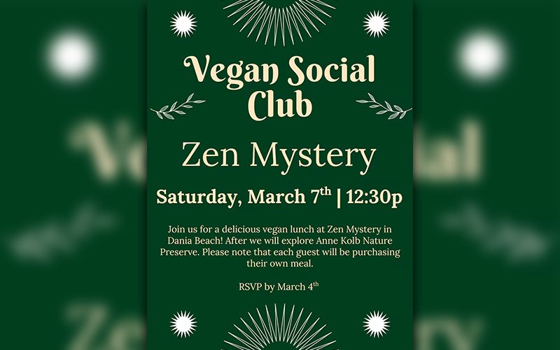 vsc - zen mystery - 030726 Vegan Social Club at Zen Mystery