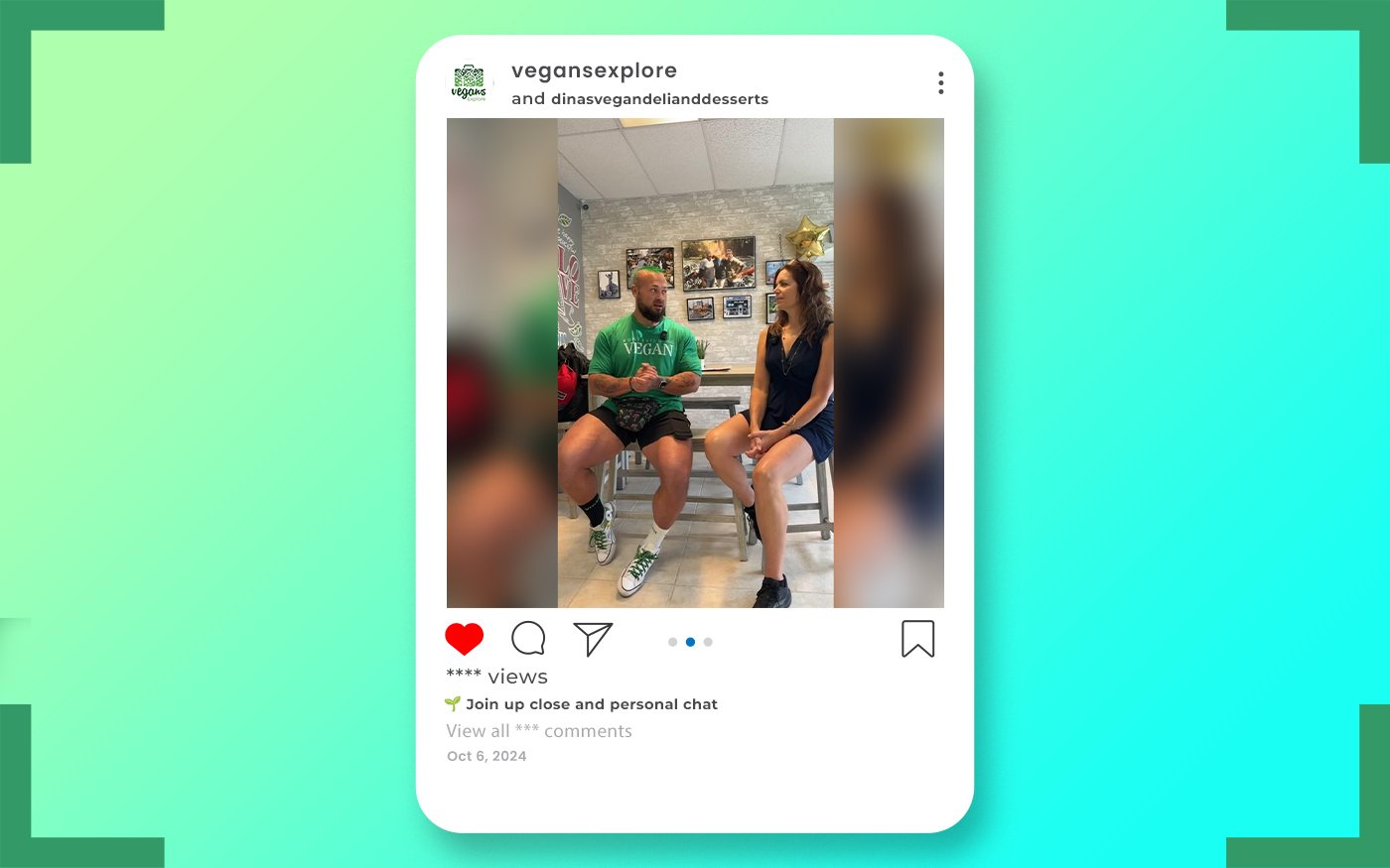 Dina's Vegan Deli & Desserts Showcase on Vegans Explore